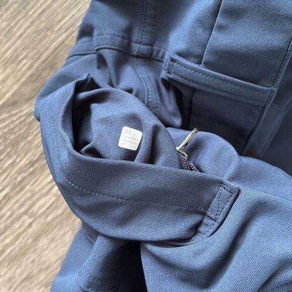 Lululemon ABC Slim-Fit Pant 30" *Warpstreme In True Navy Size 31 Men’s - Picture 3 of 6